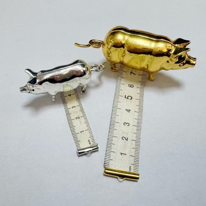 (Ce14)Antique Pig Mini Tape Me - Tape Measure ulasan dan harga