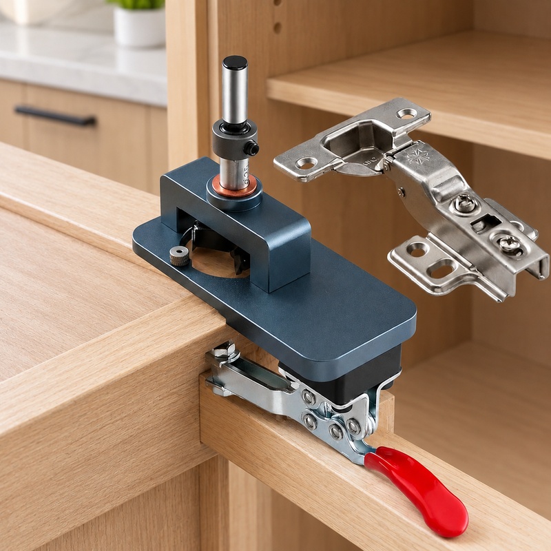 Precision Drill Guide Clamp fo - Cabinet Hinges ulasan dan harga